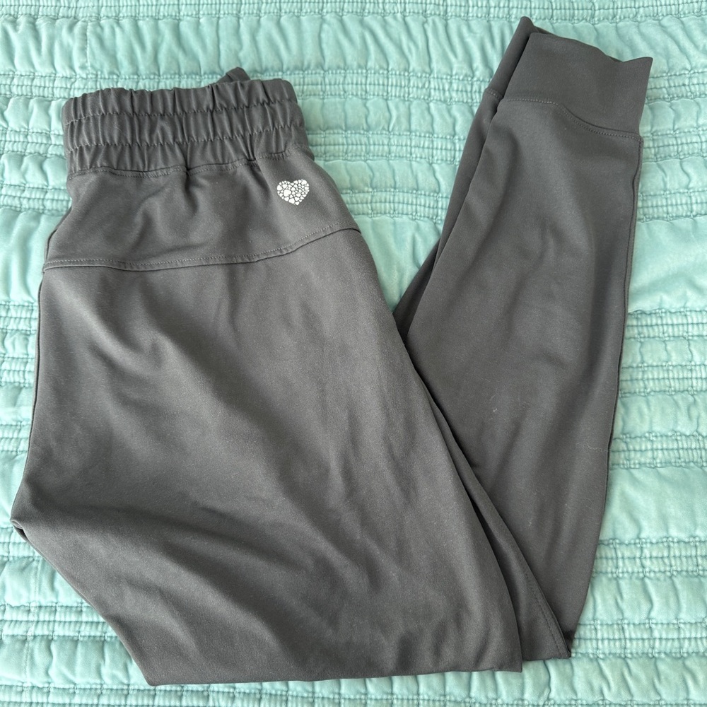Love Her Shop Gray Joggers Medium